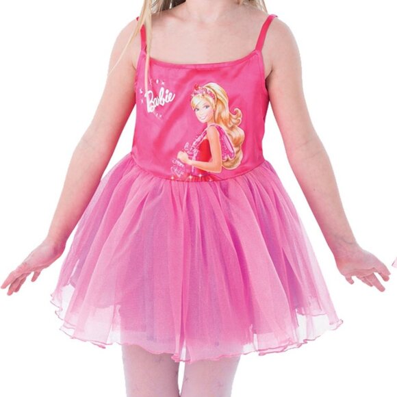 rubie's RUBIES - Barbie Officiel - Déguisement Barbie Princesse Sequins pour Enfants - Taille 3-4 ans - Costume avec Robe Tutu de Ballerine Rose, Bandeau pour les Cheveux et Collier rubie's RUBIES - Barbie Officiel - Déguisement Barbie Princesse Sequins pour Enfants - Taille 3-4 ans - Costume avec Robe Tutu de Ballerine Rose, Bandeau pour les Cheveux et Collier